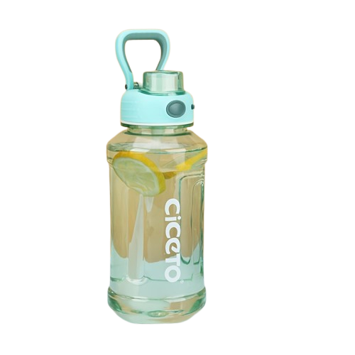 Modern Water Bottle with One-Press Lid1300