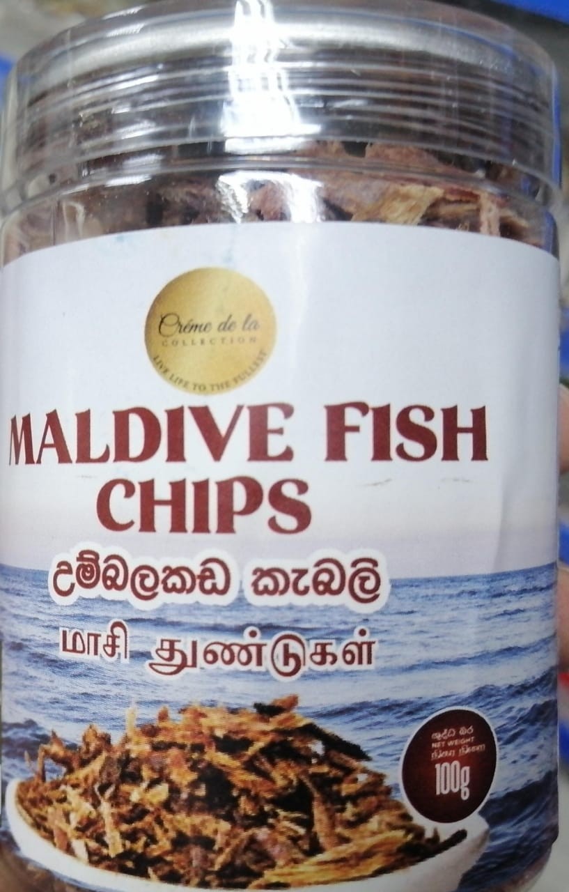  MALDIVE FISH CHIPS 100G