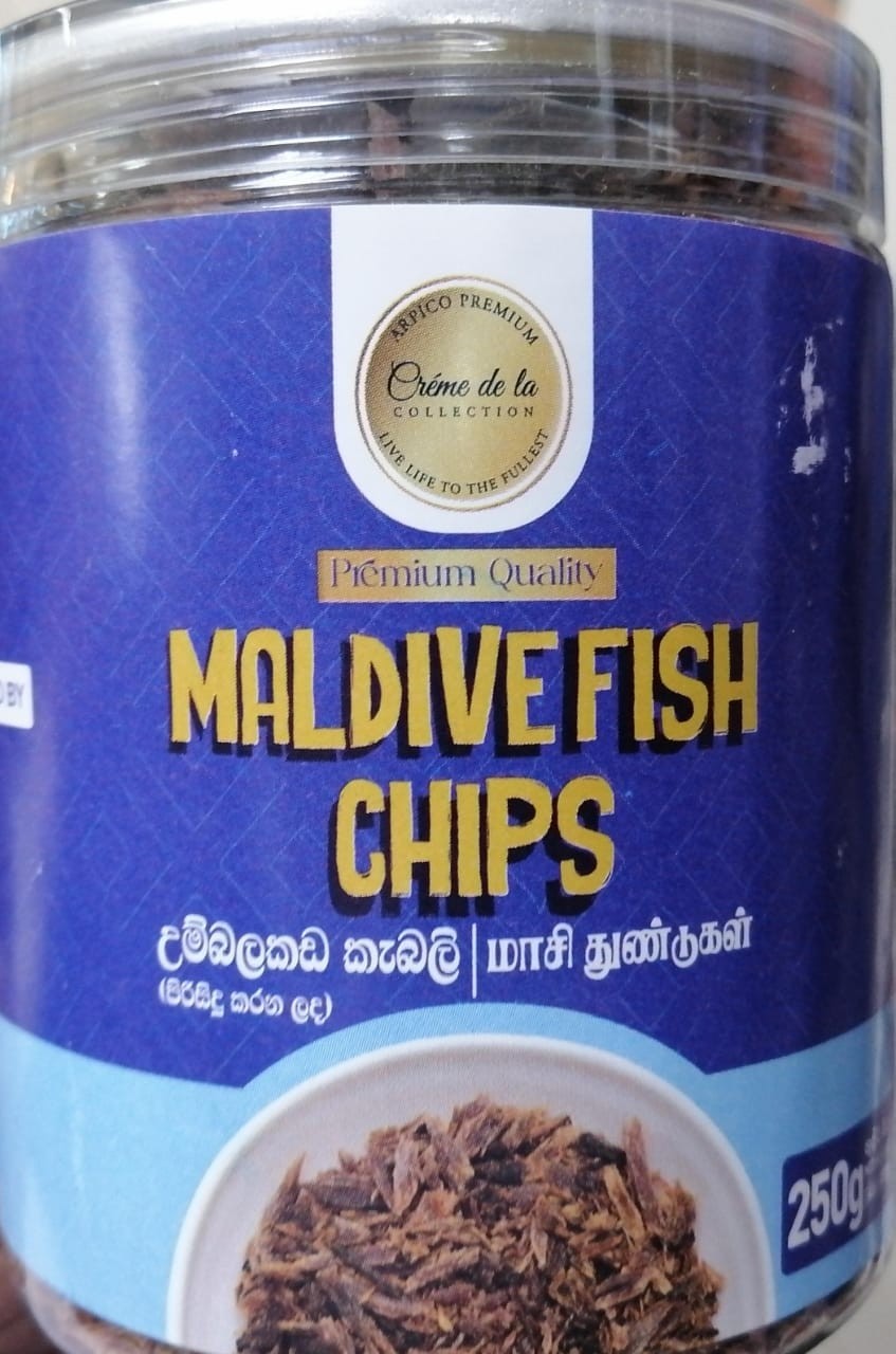 MALDIVE FISH CHIPS 250G