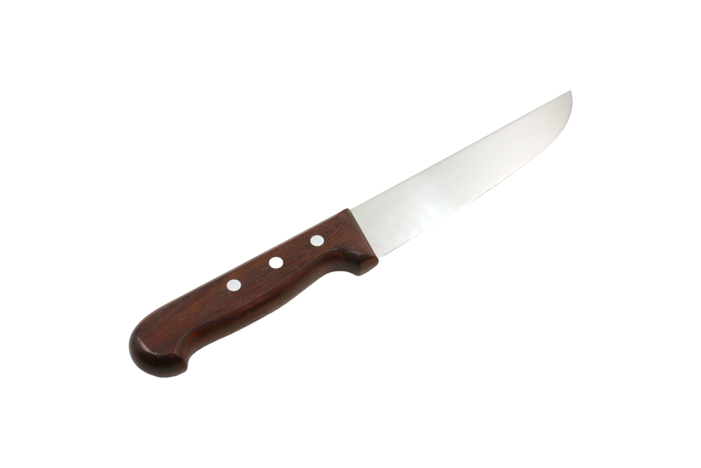 Kitchen Knife with Wooden Handle