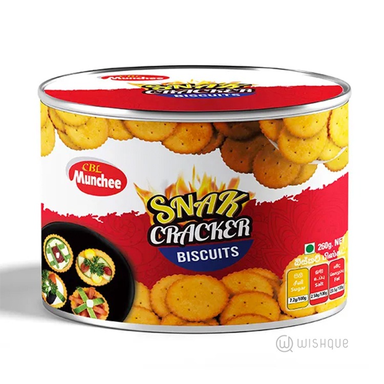 SNAK CRACKER TINS 260G
