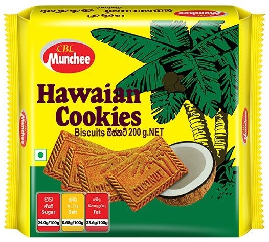    HAWAIAN COOKIES 200G