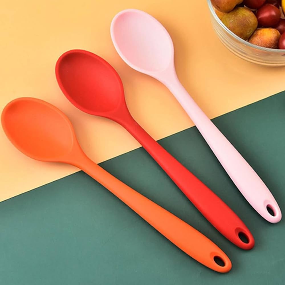  Silicone Cooking Spoon