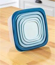 Smart Kitchen Foldable Storage Containers Set